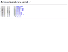 Tablet Screenshot of download.nemetschek-auer.at